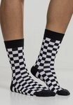 URBAN CLASSICS Basicsocken Urban Classics Accessoires Checker Socks 2-Pack (1-Paar)