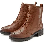 LASCANA Schn&uuml;rstiefelette, Ankle Boots, Herbststiefelette, Schn&uuml;rboots aus...