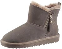 Ara ALASKA Short Zip Winterboots Stiefel aus echtem Lammfell mit Rei&szlig;verschluss,