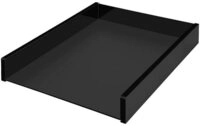 WEDO Briefablage WEDO&reg; 638001 Briefablage A4 BLACK OFFICE-Serie sta