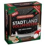 Denkriesen Spiel, STADT LAND VOLLPFOSTEN - Das Kartenspiel - CHRISTMAS EDITION...