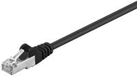 Goobay Netzwerkkabel 10 m schwarz bis zu 100 Gbit/Sek. bis zu 100 MHz 1 St.