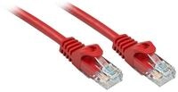 Lindy Lindy 48181 Basic Cat6 U/UTP Kabel, rot, 0.50m Netzwerkkabel