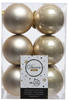 Decoris Hanging Balls 12 pcs. 60mm pearly