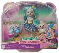 Mattel&reg; Spielfigur Mattel Enchantimals Glam Party Karalee Koala Familie...