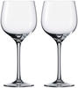 Eisch Rotweinglas Superior SensisPlus Burgundergläser 470 ml 2er Set, Glas