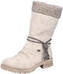 Winterstiefel RIEKER, Damen, Gr. 36, Warmfutter, beige, Lederimitat, Textil,...