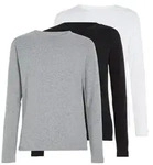 Tommy Hilfiger Underwear T-Shirt 3P LS Tee (Packung, 3er-Pack) mit Markenlabel...