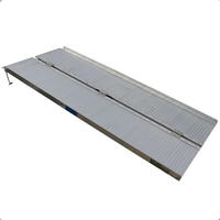 TRUTZHOLM Auffahrrampe Rollstuhlrampe klappbar Aluminium L&auml;nge 184 cm Traglast...