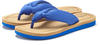 Elbsand Badezehentrenner Sandale, Pantolette, Badeschuh ultraleicht VEGAN blau 35