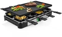 Tristar Raclette, 8 Raclettepf&auml;nnchen, 1400 W, Ger&auml;t f&uuml;r 2-8 Personen...