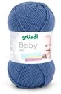 Gr&uuml;ndl Wolle Baby uni 50g Babywolle zum Stricken und H&auml;keln H&auml;kelwolle, 150,00 m