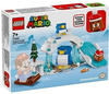 LEGO® Konstruktionsspielsteine Super Mario™ Schneeabenteuer mit Familie...