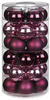 Inge-Glas Kugeln Glas 6cm 30 Stk. berry kiss (15248C107)