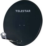 TELESTAR Digirapid 80 A dunkelgrau SAT-Antenne (Offsetwinkel 25,62&deg;, Verst&auml;rkung 38