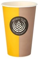PAPSTAR Einwegbecher Trinkbecher, Pappe To Go 0,3 l &Oslash; 8 cm, 11,6 cm Barista...