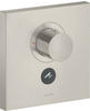 Axor ShowerSelect Square Thermostat Stainless Steel Optic (36716800)