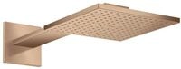 hansgrohe Kopfbrause Axor ShowerSolutions 250/250, 2jet eckig mit Brausearm...