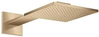 hansgrohe Kopfbrause Axor ShowerSolutions 250/250, 2jet eckig mit Brausearm...