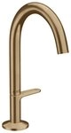 hansgrohe Waschtischarmatur Axor One Waschtischmischer Select 170 mit Push-Open