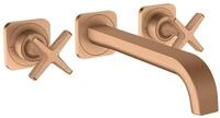 hansgrohe Unterputzarmatur Axor Citterio E 3-Loch Waschtischarmatur Unterputz