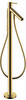 Axor Starck Einhebel-Wannenmischer bodenstehend polished gold optic (10456990)