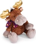 Nici Kuscheltier 49311 - Elch Thure, 22 cm, braun (1-St)