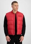 Funktionsweste ALPHA INDUSTRIES "Puffer Vest", Herren, Gr. S, rot (mars rot),