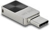 Delock 54009 - USB Stick, 256GB, silber/ vernickelt USB-Stick