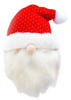 Trend Line Weihnachtsmann 20x15cm weiß-rot (D012031640-1WH)