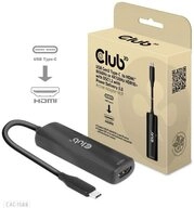 CLUB3D USB Gen2 Typ-C zu HDMI 8K60Hz oder 4K120Hz HDR10, DSC1.2 HDMI-Kabel