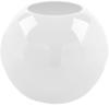 Fink Dekovase Vase MOON - weiß - Opalglas - H.13cm x Ø 16cm, Mundgeblasen und