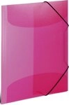 HERMA Organisationsmappe Herma 19517 Gummizugmappe - A3, PP transluzent, pink