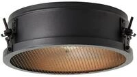 Brilliant Deckenleuchte Zois, ohne Leuchtmittel, Deckenlampe 30cm schwarz korund