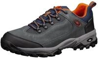 Outdoorschuh LICO "Outdoorschuh Milan Low", Herren, Gr. 39, grau, Veloursleder,