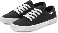 Sneaker LASCANA, Damen, Gr. 35, schwarz, Obermaterial: 100% Textilmaterial.