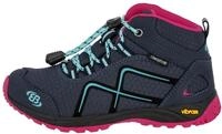 Wanderschuh BR&Uuml;TTING "Outdoorstiefel Guide High", M&auml;dchen, Gr. 41, blau, Synthetik,