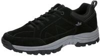Sneaker LICO "Schn&uuml;rschuh Argus", Herren, Gr. 39, schwarz, Veloursleder, Schuhe