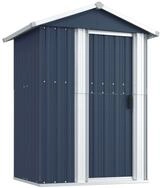 vidaXL Ger&auml;tehaus, Ger&auml;teschuppen Anthrazit 126x97,5x177 cm Verzinkter Stahl