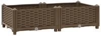 vidaXL Hochbeet, Kr&auml;uterhochbeet 80x40x23 cm Polypropylen