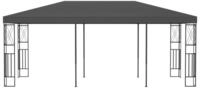 vidaXL Pavillon, Partyzelt 3x6 m Anthrazit Stoff
