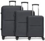 Stratic Trolleyset Shine, 4 Rollen, (3-teilig, 3 tlg), Polypropylen