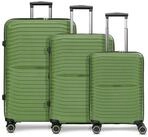 Stratic Trolleyset Shine, 4 Rollen, (3-teilig, 3 tlg), Polypropylen