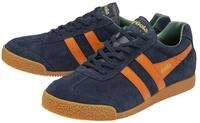 Gola Harrier Suede navyblau/orange/sage Herren Sneaker