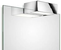 Decor Walther LED Wandleuchte Box N LED Spiegel Aufsteckleuchte Bad, LED fest