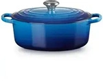 LE CREUSET Br&auml;ter Gusseisen-Br&auml;ter mit Deckel, Oval, Gusseisen, Oval, 4,43 kg,