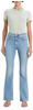 Levi's® 5-Pocket-Jeans Damen Jeans 726 HR FLARE BLUE WAVE LIGHT (1-tlg)