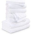 M&ouml;ve Handtuch Set New Classic, Walkfrottier (10-St), Waschhandschuhen, G&auml;ste-,