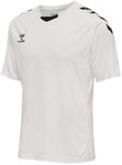 hummel T-Shirt hmlCORE XK Poly Jersey (robuster Doppelstrick) Kurzarm weiss Herren