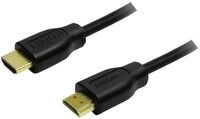 LogiLink LogiLink HDMI Anschlusskabel HDMI-A Stecker, HDMI-A Stecker 0.20 m Sch